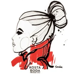 Kosta Boda All About You Vattenglas Want You 57cl, 2-pack -