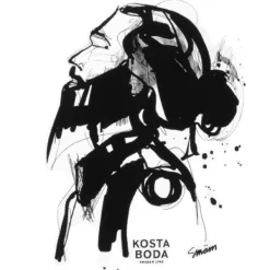 Kosta Boda All About You Vattenglas, Love Him 57cl, 2-pack -