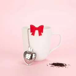 Alla hjärtans dag hjärta tesil liten pour-over korg