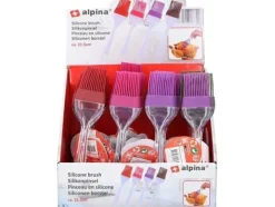Alpina Alpina - silikonborste för marinering av mat 21 cm (grå)