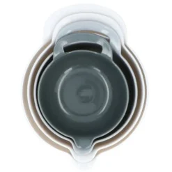 Vispskålar & Bunkar-Alpina Blandningsskålar 1,2-3L 4 Delar Vit/Grå