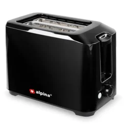 Brödrostar & Brödgrillar-Alpina Brödrost 700W - Svart