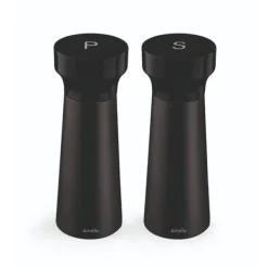 Salt- & Pepparströare-Amefa Peppar- och Saltkvarn i Trä 15 cm 2 Delar Svart