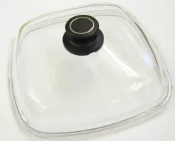 Skållock-AMT-Gastroguss AMT Gastroguss glaslock med handtag, 28x28 cm