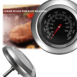 Analog Termometer för Grillning - Rostfritt stål