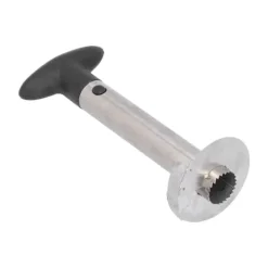 Pressar-Ananas Cutter Plast Rostfritt stål Ergonomiskt handtag Lätt att använda Ananas Corer Köksverktyg