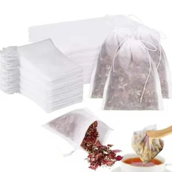 Anpassningsbara Tepåsar för Löste - 100-pack