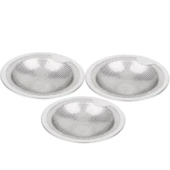 Silar-Anti-täppning av rostfritt stål Diskbänk Sil Avfallsplugg Köksverktyg (stor)