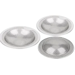 Silar-Anti-täppning av rostfritt stål Diskbänk Sil Avfallsplugg Köksverktyg (stor)