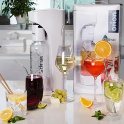 AquaDream vit kolsyrat vatten sifon mättnadspatron set