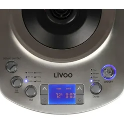 Automatisk vattenkokare - LIVOO - DOD209 - 2200 W - 1,7 L - 3 förinställda brygglägen - Glas / Rostfritt stål