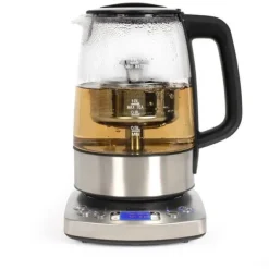 Automatisk vattenkokare - LIVOO - DOD209 - 2200 W - 1,7 L - 3 förinställda brygglägen - Glas / Rostfritt stål