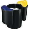 Avfallsbehållare Cep 516 för avfallssortering svart (1x16L + 2x4,5L)