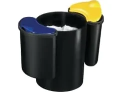 Avfallsbehållare Cep 516 för avfallssortering svart (1x16L + 2x4,5L)