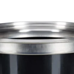 Avfallshink, Rostfritt stål, 29,3x21 cm, Silver