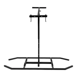 Tillbehör Till Avfallspressar-Avfallskomprimator - Manuell soptunnspress - Höjdjusterbar - Stål - För hem, trädgård och restaurang - Svart