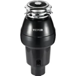 Avfallskvarn, 18.5x18.5x37 cm, rostfritt stål