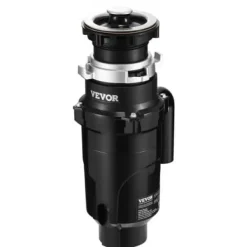 Avfallskvarn, 15x15x33,5 cm, Rostfritt stål