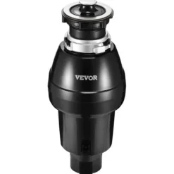 Avfallskvarn, 18,5x18,5x39,5 cm, rostfritt stål