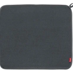 Mattor & Galler Till Diskhoar-Avlastningsmatta - RAYEN - I Mikrofiber - 40x46cm - Mörkgrå