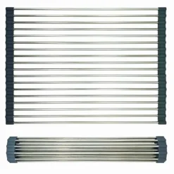 Mattor & Galler Till Diskhoar-Avlopp, stålgaller för diskho 45x32cm KINGHOFF KH-1903