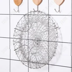 Durkslag & Silar-Avloppskorg - TD® - Fällbar - Rostfritt stål - 23 cm x 12 cm x 16 cm - Allmän användning