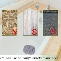 Durkslag & Silar-Avloppssil - 2-pack - Silikon - För Diskho & Duscha