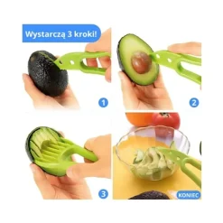 Avokadoskärare - Multifunktionell fruktdelare i plast