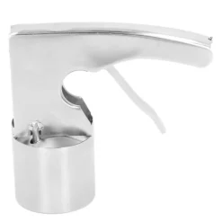 Avtryckarstyrd glassskopa i rostfritt stål - Vintage Kitchen Essential