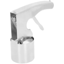 Avtryckarstyrd glassskopa i rostfritt stål - Vintage Kitchen Essential