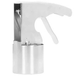 Avtryckarstyrd glassskopa i rostfritt stål - Vintage Kitchen Essential