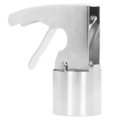 Avtryckarstyrd glassskopa i rostfritt stål - Vintage Kitchen Essential