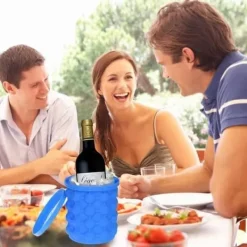 Bac för isbitar - IRLDE - Ice Genie - Silikon - Stort format - Perfekt för cocktails