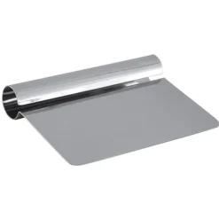 Köksskrapor-Bagarkniv för portionering av deg, rostfritt stål, 150x110mm - Hendi 553404
