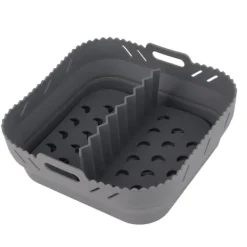 Bakpanna i silikon med matta för Square Air Fryer