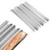 Bakning-Bakplåt för Baguette, i Rostfritt Stål