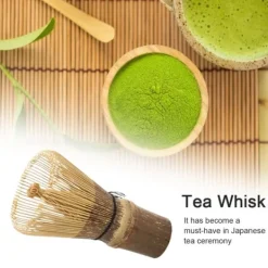 Bambu japansk stil Matcha te vispborste tetillbehör för Matcha tebryggning Bambu 100 stift