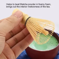 Bambu Matcha Visp - Autentisk Chasen för att förbereda Matcha-pulver (54 stift)