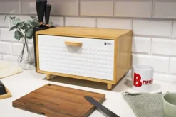 Brödlådor & Brödpåsar-BAMBUBRÖDSLÅDA FÖR BRÖD 4251