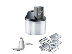Bamix SliceSy, Electric grater, Svart, Transparent, AC, 180 W, 220 - 240 V, 50 - 60 hz