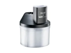 Bamix SliceSy, Electric grater, Svart, Transparent, AC, 180 W, 220 - 240 V, 50 - 60 hz
