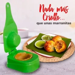 Banan Patacones Form Plast Kök Tostones Köttbulle Maker Form Keuken Gadget Bakken Gebak Diy Form