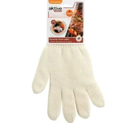 Barbecue glove Aktive 24 antal Beige