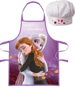 Förkläden-Barnförkläde 2-delat set med Disney Frozen Hug
