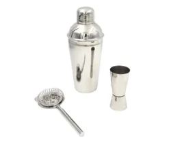 Bartenderset i stål, 3 delar – BS48171