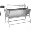 vidaXL Grillugnar & Ugnar Med Roterande Stekspett-BBQ i järn och rostfritt stål med grillspätt - Grillugnar & ugnar med roterande stekspett