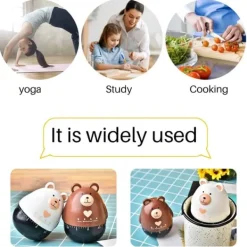 Bear Kökstimer Mekanisk Kökstimer Klocka Multifunktionella Härliga Köksredskap