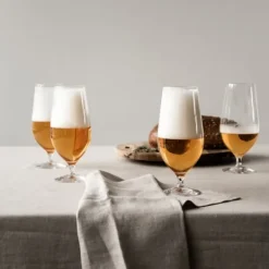 Orrefors Glas-Beer Lager Ölglas 60cl, 4-pack -