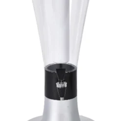 Dryckesautomater-Beer Tower Dispenser med självlysande kran för Home Bar KTV - 3L Silver