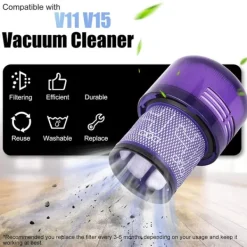 Dammsugartillbehör-Behållare / Dammbehållare – Dyson V11, V15, SV14, SV22